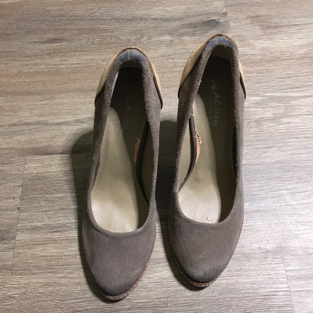 Kenneth Cole Reaction Women's Brown Suede Heels